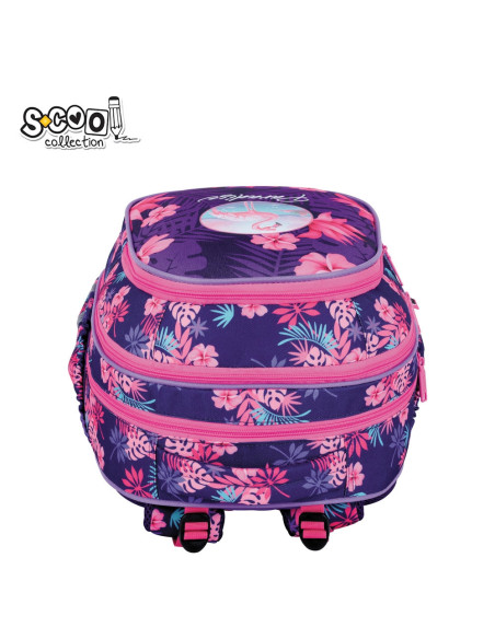 SC2943,Ghiozdan anatomic FLAMINGO, 39x33x18 cm - S-COOL SC2943,Ghiozdan anatomic FLAMINGO, 39x33x18 cm - S-COOL