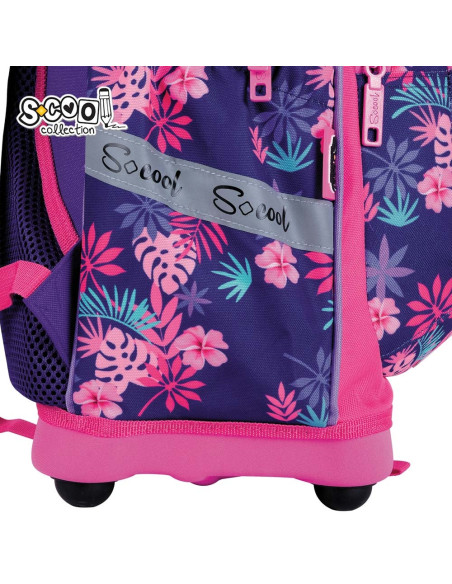 SC2943,Ghiozdan anatomic FLAMINGO, 39x33x18 cm - S-COOL SC2943,Ghiozdan anatomic FLAMINGO, 39x33x18 cm - S-COOL