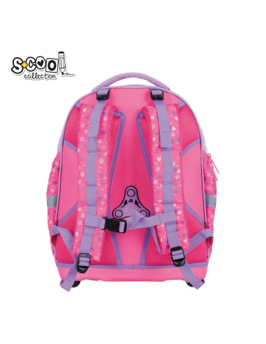 SC2942,Ghiozdan anatomic KITTY LOVE, 39x33x18 cm - S-COOL