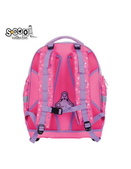 SC2942,Ghiozdan anatomic KITTY LOVE, 39x33x18 cm - S-COOL