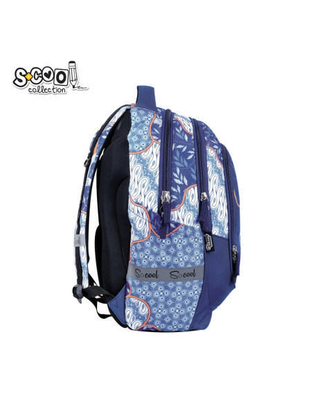 SC2973,Ghiozdan anatomic LIGHT EGRET, 41x28x17 cm - S-COOL