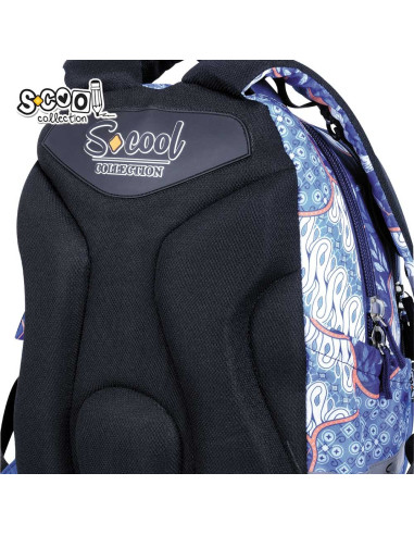 SC2973,Ghiozdan anatomic LIGHT EGRET, 41x28x17 cm - S-COOL