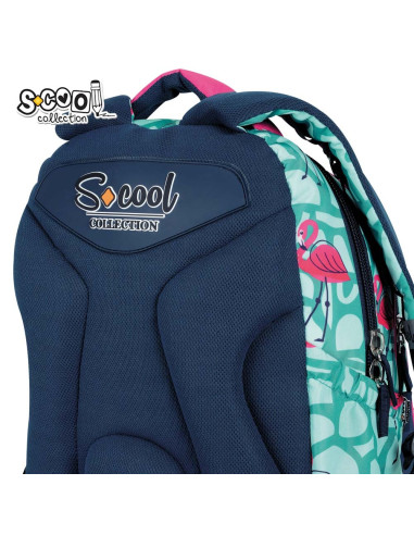 SC2970,Ghiozdan anatomic LIGHT PARTY ON, 41x28x17 cm - S-COOL