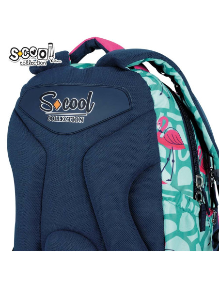 SC2970,Ghiozdan anatomic LIGHT PARTY ON, 41x28x17 cm - S-COOL