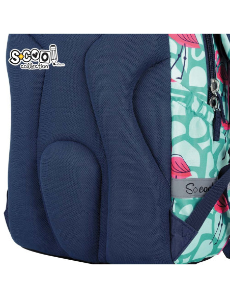 SC2970,Ghiozdan anatomic LIGHT PARTY ON, 41x28x17 cm - S-COOL