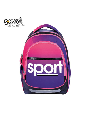 SC2971,Ghiozdan anatomic LIGHT SPORT, 41x28x17 cm - S-COOL
