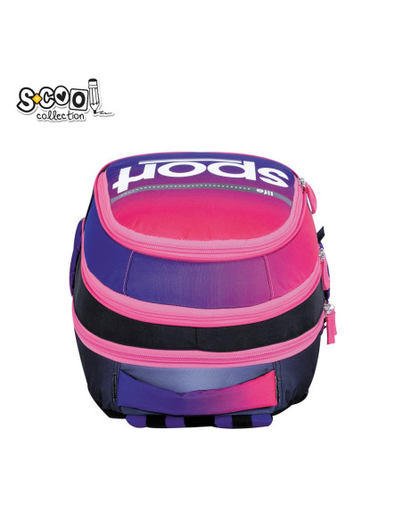 SC2971,Ghiozdan anatomic LIGHT SPORT, 41x28x17 cm - S-COOL