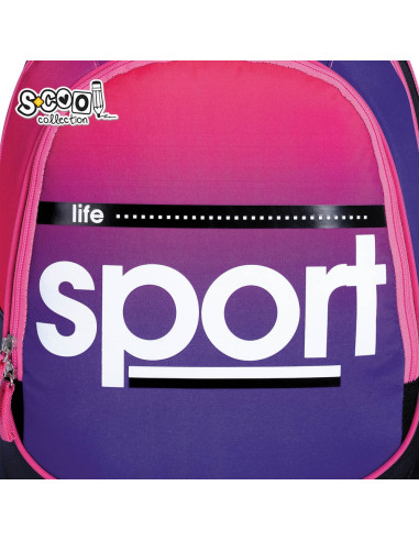 SC2971,Ghiozdan anatomic LIGHT SPORT, 41x28x17 cm - S-COOL