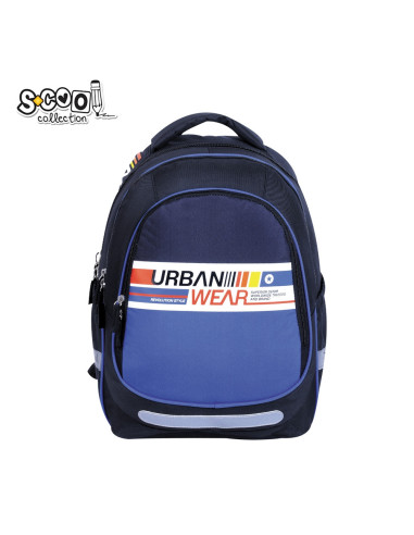 SC2976,Ghiozdan anatomic LIGHT, URBAN WEAR, 41x28x17 cm - S-COOL