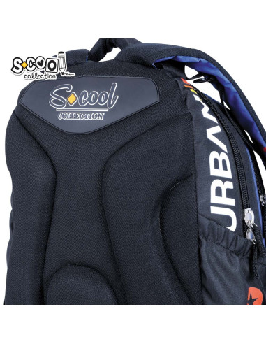 SC2976,Ghiozdan anatomic LIGHT, URBAN WEAR, 41x28x17 cm - S-COOL