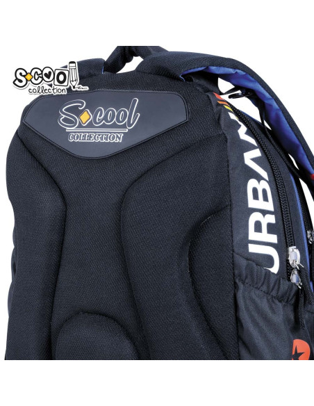 SC2976,Ghiozdan anatomic LIGHT, URBAN WEAR, 41x28x17 cm - S-COOL