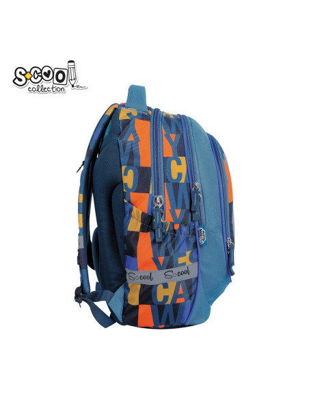 SC2975,Ghiozdan anatomic LIGHT, YES WE CAN, 41x28x17 cm - S-COOL