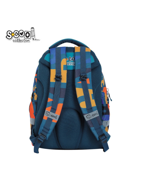 SC2975,Ghiozdan anatomic LIGHT, YES WE CAN, 41x28x17 cm - S-COOL