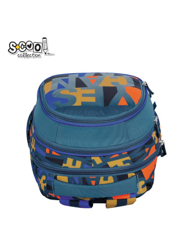 SC2975,Ghiozdan anatomic LIGHT, YES WE CAN, 41x28x17 cm - S-COOL