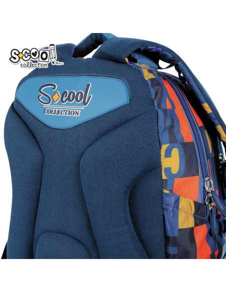 SC2975,Ghiozdan anatomic LIGHT, YES WE CAN, 41x28x17 cm - S-COOL