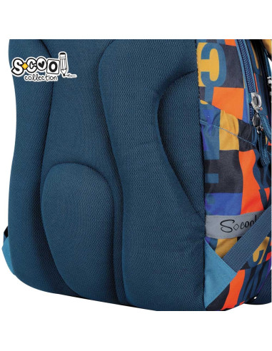 SC2975,Ghiozdan anatomic LIGHT, YES WE CAN, 41x28x17 cm - S-COOL