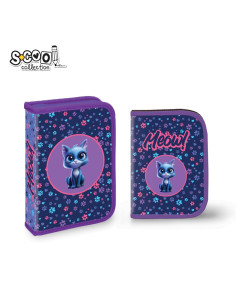 Penar echipat, 1 fermoar, 2 extensii, 32 piese, MEOW - S-COOL 2