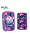 SC2914,Penar echipat cu 2 fermoare, 29 piese S-COOL SC2914, Motiv paradise