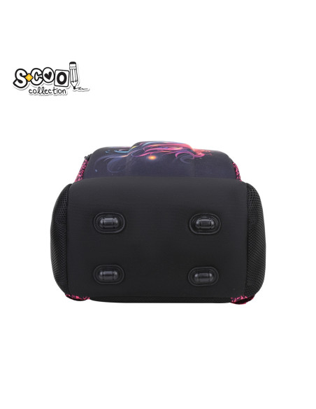SC2952,Ghiozdan ergonomic S-COOL SC2952, 40x29x14 cm, Motiv Fantasy unicorn