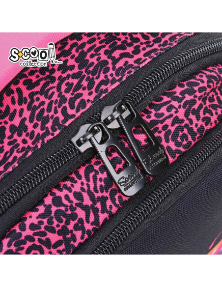 SC2952,Ghiozdan ergonomic S-COOL SC2952, 40x29x14 cm, Motiv Fantasy unicorn