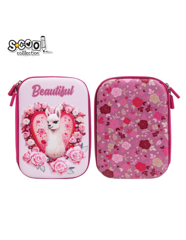 SC3018,Penar neechipat 3D S-COOL SC3018, 22.5x15.5x6 cm, Motiv beautiful