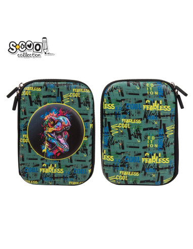 SC3021,Penar neechipat 3D S-COOL SC3021, 22.5x15.5x6 cm, Motiv fearless SC3021,Penar neechipat 3D S-COOL SC3021, 22.5x15.5x6 cm, Motiv fearless