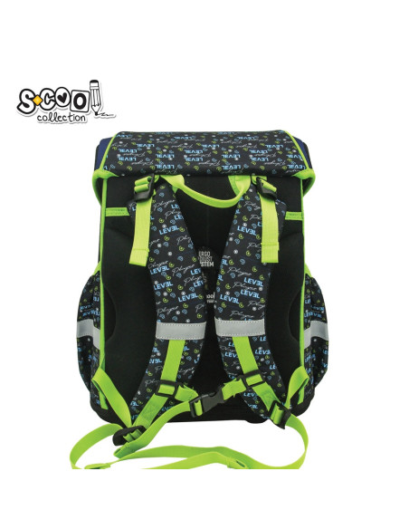 SC2959,Ghiozdan anatomic Premium, NExT LEVEL, 42x30x22 cm - S-COOL