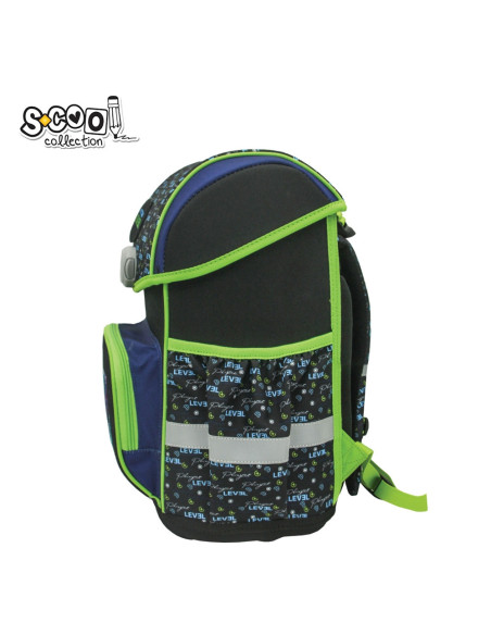 SC2959,Ghiozdan anatomic Premium, NExT LEVEL, 42x30x22 cm - S-COOL