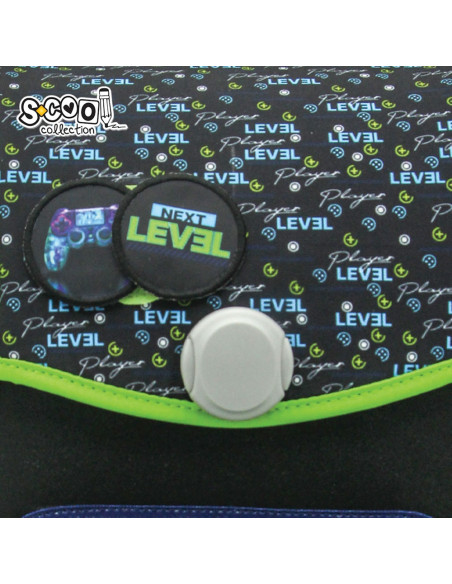 SC2959,Ghiozdan anatomic Premium, NExT LEVEL, 42x30x22 cm - S-COOL