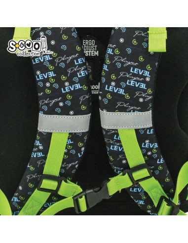 SC2959,Ghiozdan anatomic Premium, NExT LEVEL, 42x30x22 cm - S-COOL