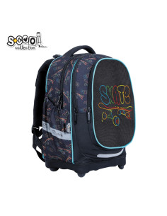 Ghiozdan anatomic SKATE, 39x33x18 cm - S-COOL 2