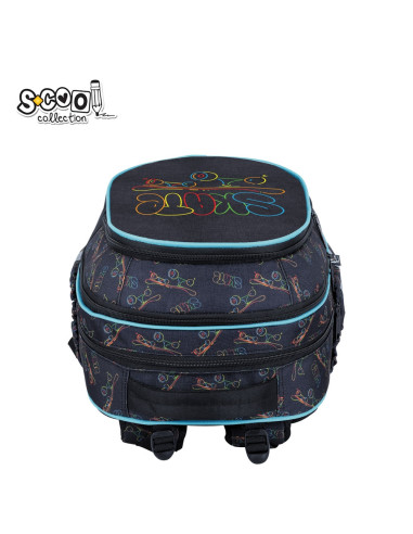 SC2949,Ghiozdan anatomic SKATE, 39x33x18 cm - S-COOL