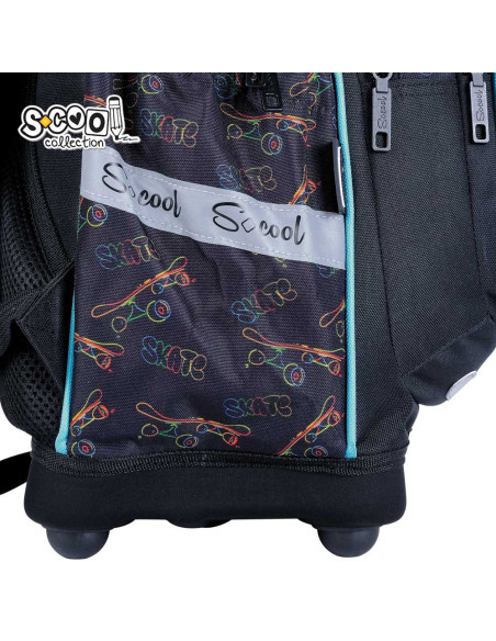 SC2949,Ghiozdan anatomic SKATE, 39x33x18 cm - S-COOL