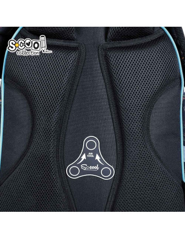 SC2949,Ghiozdan anatomic SKATE, 39x33x18 cm - S-COOL