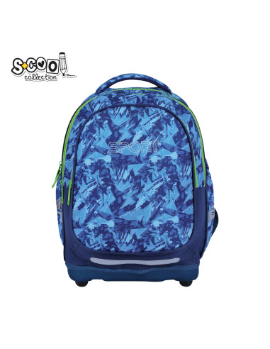 SC2948,Ghiozdan anatomic SPORT, 39x33x18 cm - S-COOL