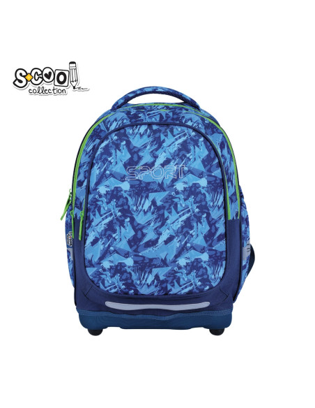 SC2948,Ghiozdan anatomic SPORT, 39x33x18 cm - S-COOL