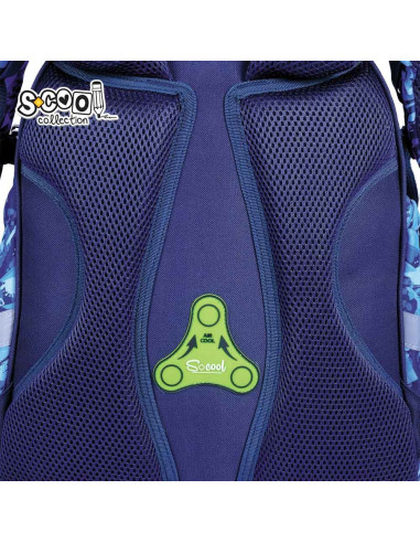SC2948,Ghiozdan anatomic SPORT, 39x33x18 cm - S-COOL
