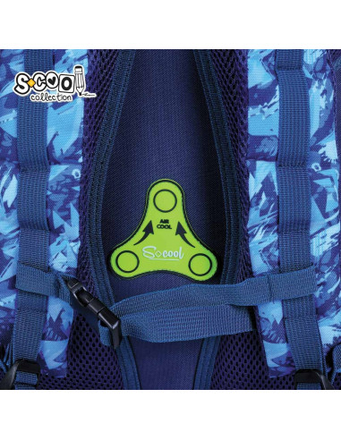 SC2948,Ghiozdan anatomic SPORT, 39x33x18 cm - S-COOL