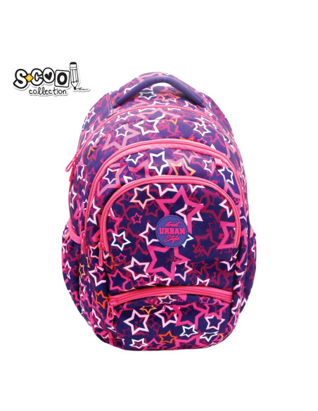 SC3181,Ghiozdan anatomic Urban, STARS, 43x29x22 cm - S-COOL