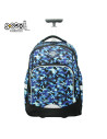 SC3206,Ghiozdan trolley Urban, PIxELS, 46x34x20 cm - S-COOL
