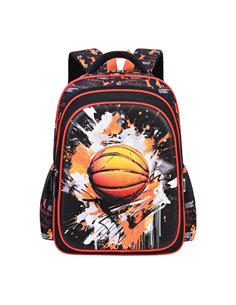 Ghiozdan 3D BASKETBALL, 43x30x22 cm - S-COOL