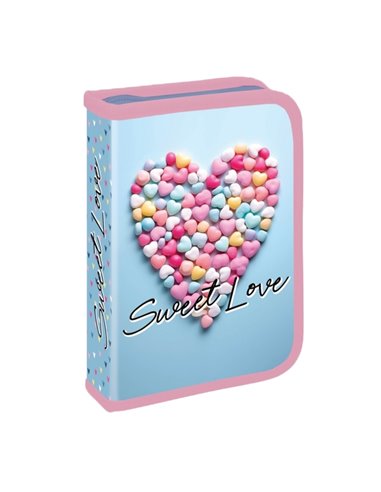 Penar echipat, 1 fermoar, 2 extensii, 30 piese, SWEET LOVE - YOLLO