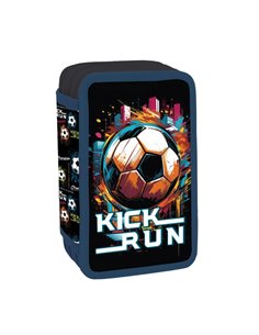 Penar echipat, 3 fermoare, 38 piese, KICK RUN - YOLLO