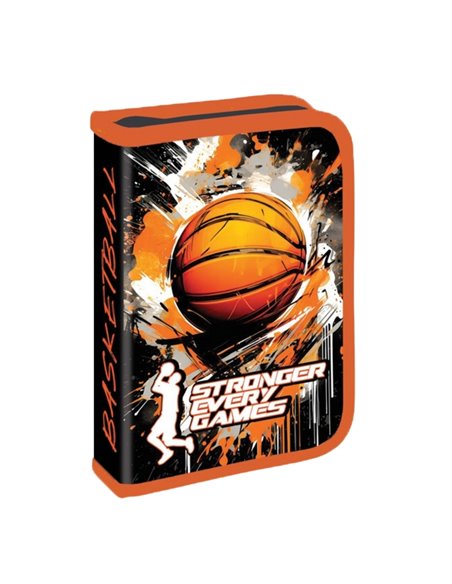 Penar echipat, 1 fermoar, 2 extensii, 32 piese, BASKETBALL - S-COOL