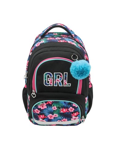 Ghiozdan ergonomic compartiment laptop, GRL, 42x31x16 cm - S-COOL
