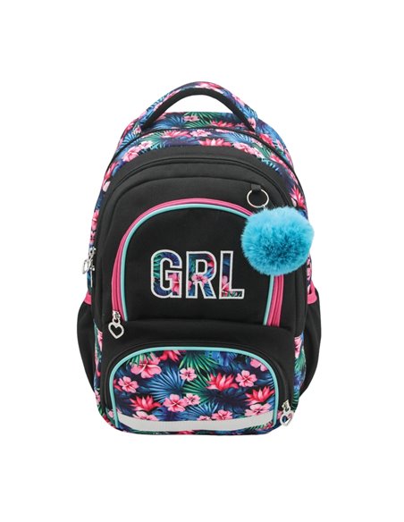 Ghiozdan ergonomic compartiment laptop, GRL, 42x31x16 cm - S-COOL