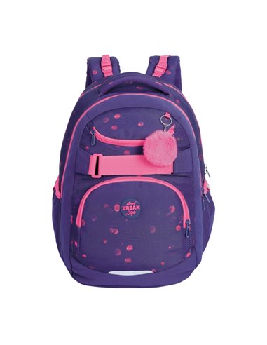 Ghiozdan  anatomic Urban, BUBBLES, 43x29x22 cm - S-COOL