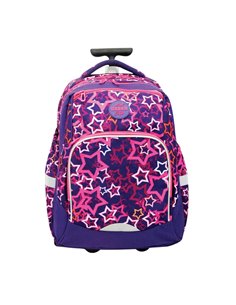 Ghiozdan trolley URBAN, STARS, 46x34x20 cm - S-COOL