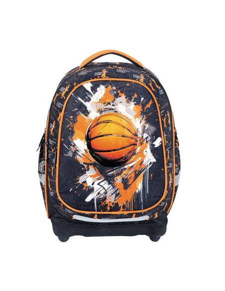 Ghiozdan anatomic BASKETBALL, 39x33x18 cm - S-COOL