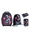 Set Micul Scolar: Ghiozdan, Penar echipat, Sac Sport, Portofel, Dream Big - S-COOL